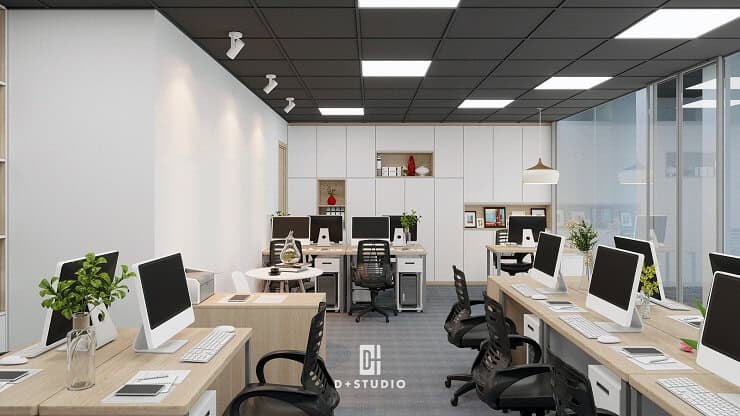Mẫu thiết kế văn phòng hiện đại