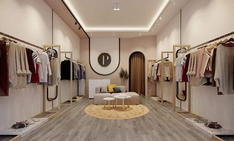Thiết kế cửa hàng thời trang