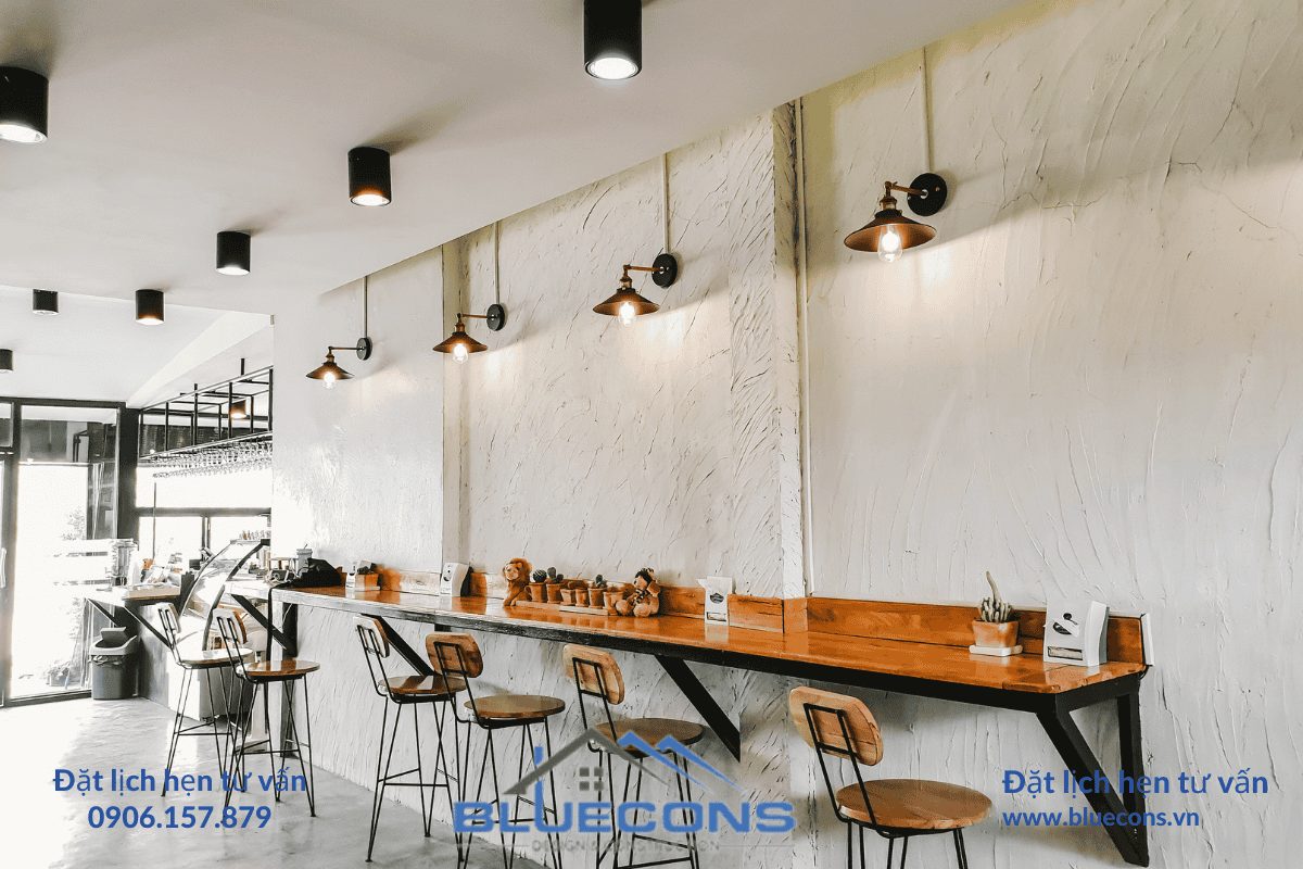 Thiết Kế Nội Thất Quán Cà Phê Sang Trọng Và Thu Hút Số 1 Tại Bluecons