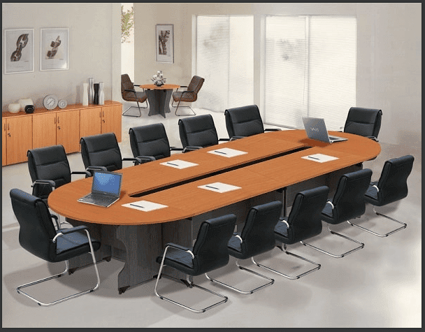 Báo giá thi công bàn họp văn phòng - Mẫu phòng họp đẹp và ấn tượng cho không gian văn phòng nhỏ
