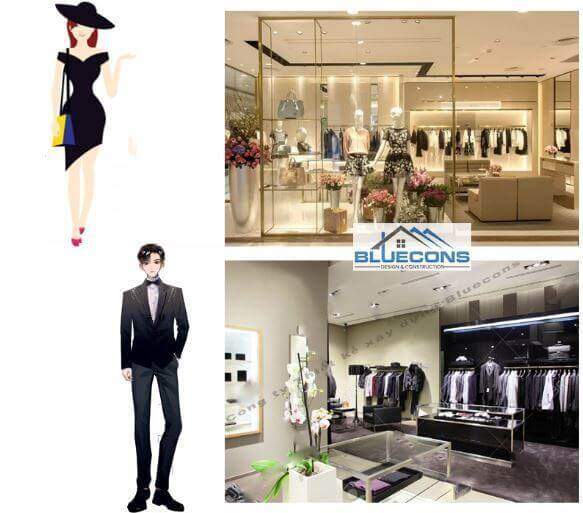 Dựa vào đối tượng khách hàng để xác định phong cách thiết kế nội thất cửa hàng thời trang đẹp