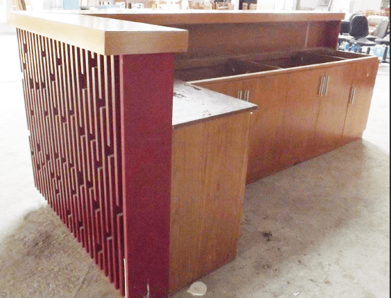 Thiết kế quầy cafe gỗ, đóng quầy bar cafe gỗ, thi công quầy cafe gỗ