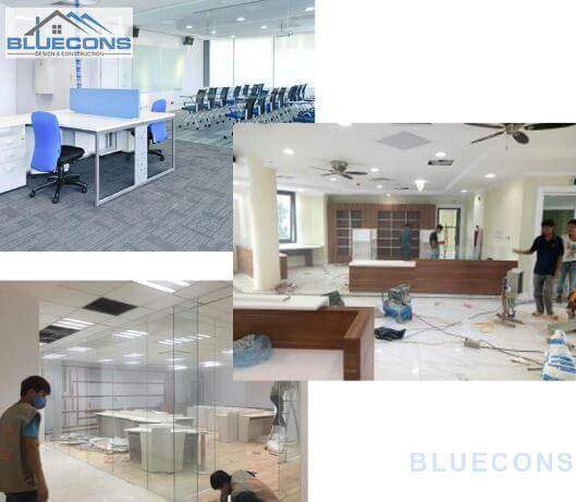 Thiết kế và thi công nội thất văn phòng đẹp tại tphcm - Bluecons
