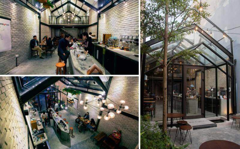 Không gian thiết kế quán cafe hoàn hảo