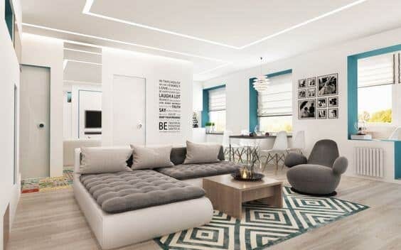 Mẫu thiết kế nội thất chung cư 60m2 đẹp, ấn tượng và tạo nét riêng độc đáo