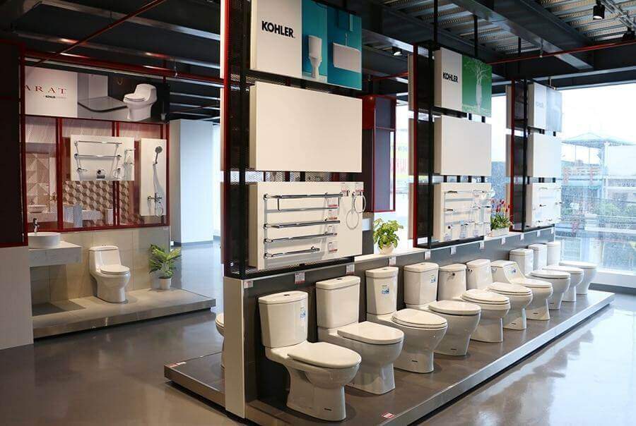 Thiết kế showroom thiết bị vệ sinh quyết định phần lớn đến quá trình thu hồi vốn