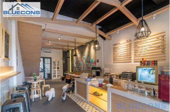 Không gian với ý tưởng thiết kế quán cafe thú cưng