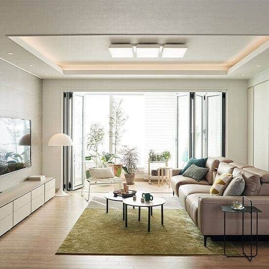 Thiết kế nội thất trang trí phòng khách thông minh và thu hút