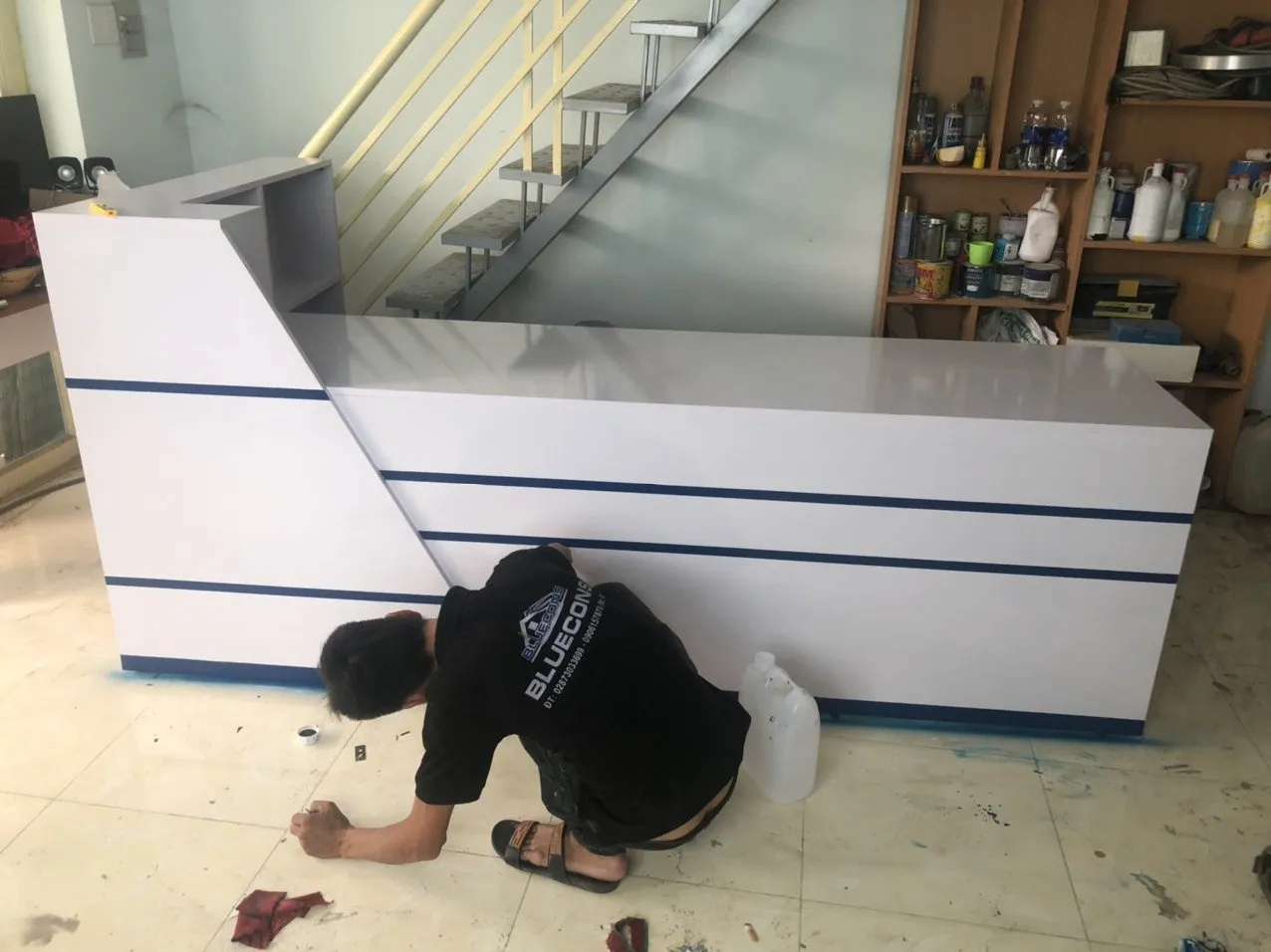 4 mẫu thiết kế quầy lễ tân đẹp vạn người mê năm 2023