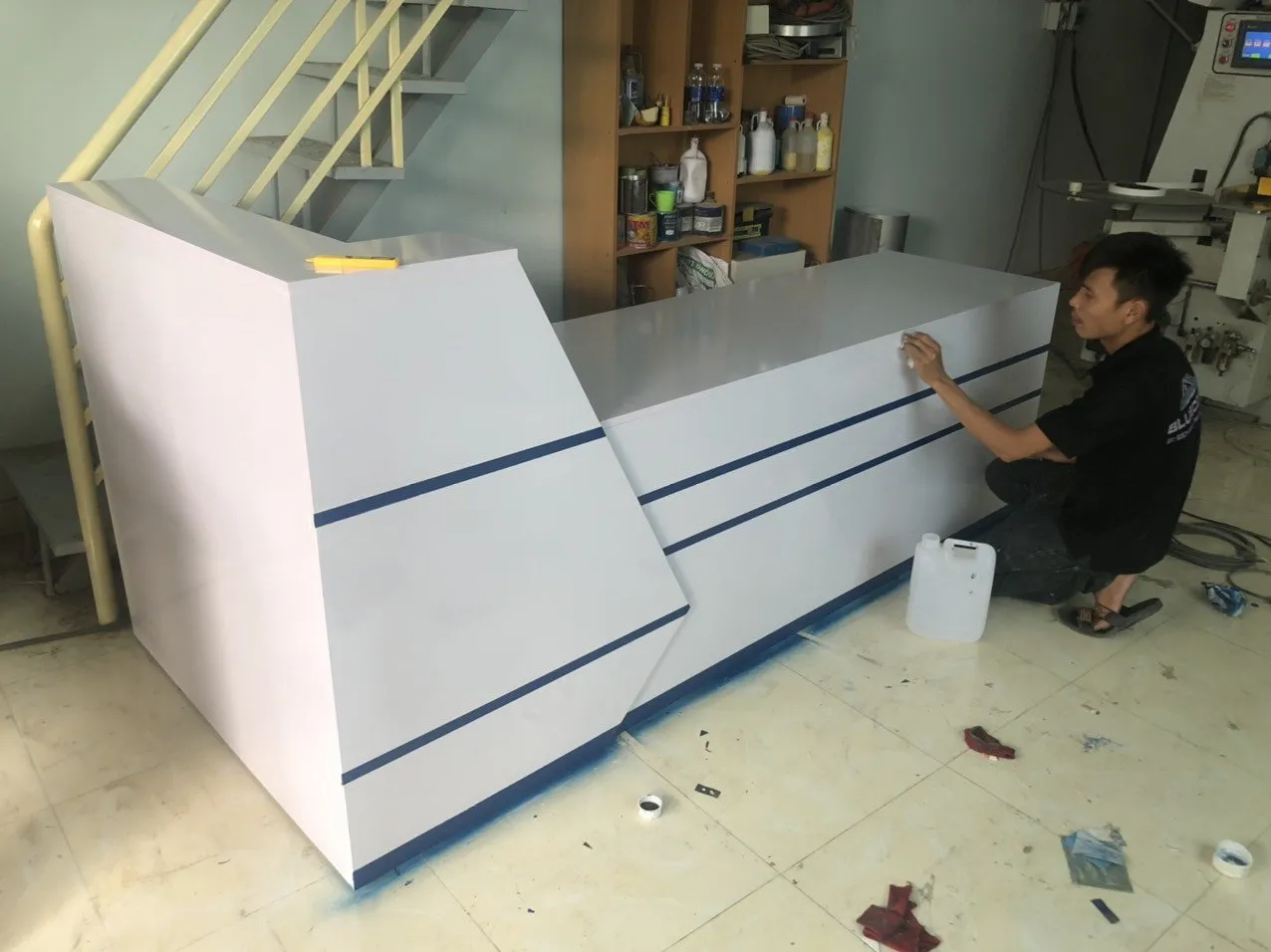 4 mẫu thiết kế quầy lễ tân đẹp vạn người mê năm 2023