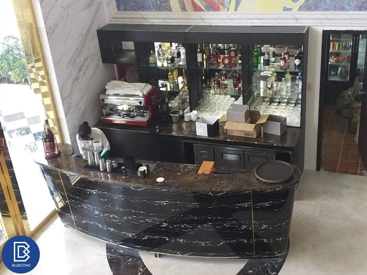 Báo giá thi công quán cafe