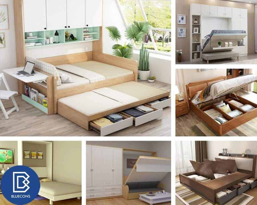 Tiết kiệm diện tích với thiết kế nội thất thông minh