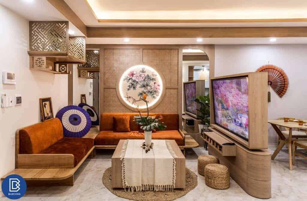 Phong cách Á Đông đầy sự khác biệt trong cách thiết kế