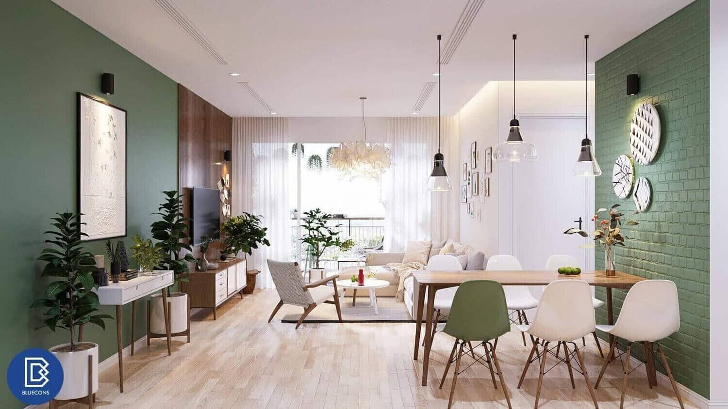 Thiết kế phòng chung cư đẹp