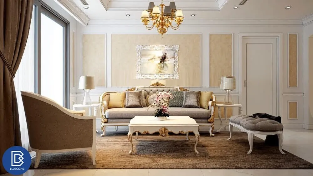 Thiết kế nội thất chung cư 75m2 3 Thiết kế phòng chung cư đẹp