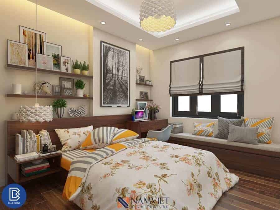 Mang lại cảm giác ấm áp và yên bình cho căn chung cư 90m2 của bạn