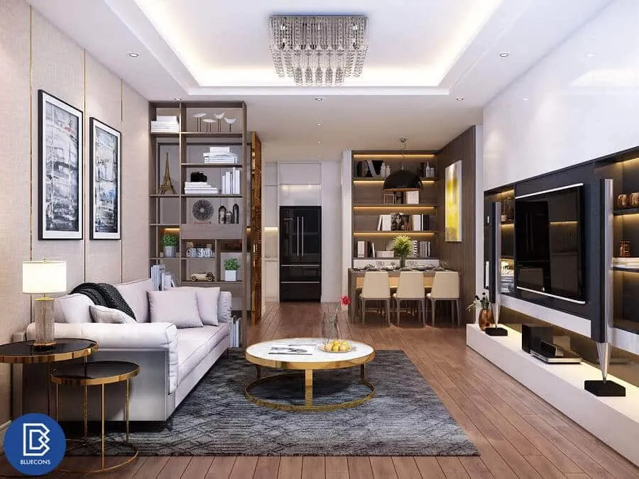 50+ Mẫu thiết kế nội thất chung cư 90m2 độc đáo