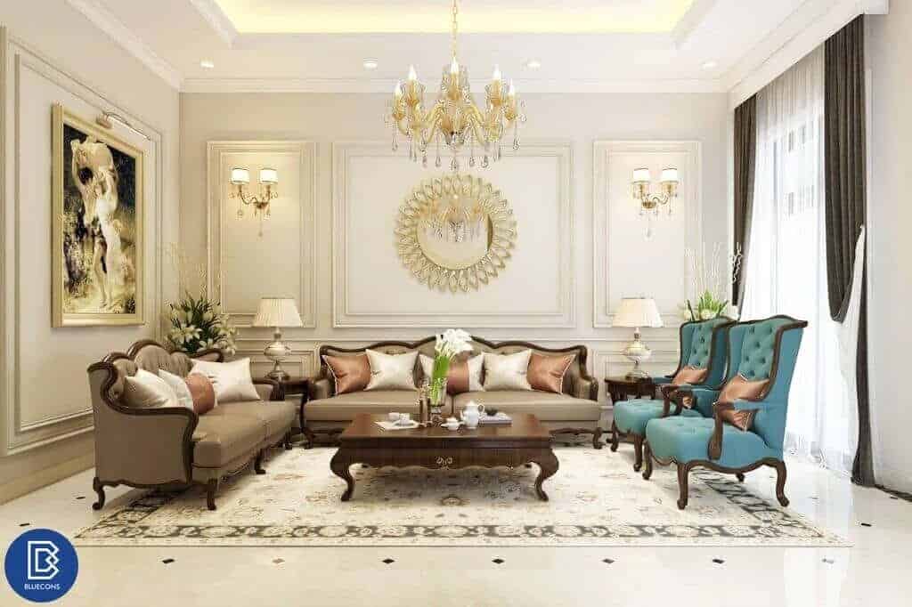 Phong cách tân cổ điển hướng đến vẻ đẹp đặc trưng riêng trong thiết kế