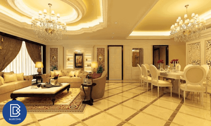 Thiết kế nội thất chung cư tân cổ điển đẹp ĐỘC ĐÁO vượt thời gian 11 Ấn tượng nội thất căn hộ tân cổ điển đậm chất quý tộc