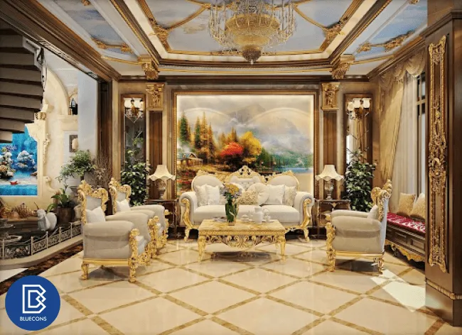 Thiết kế nội thất chung cư tân cổ điển 12 Thiết kế phòng chung cư đẹp