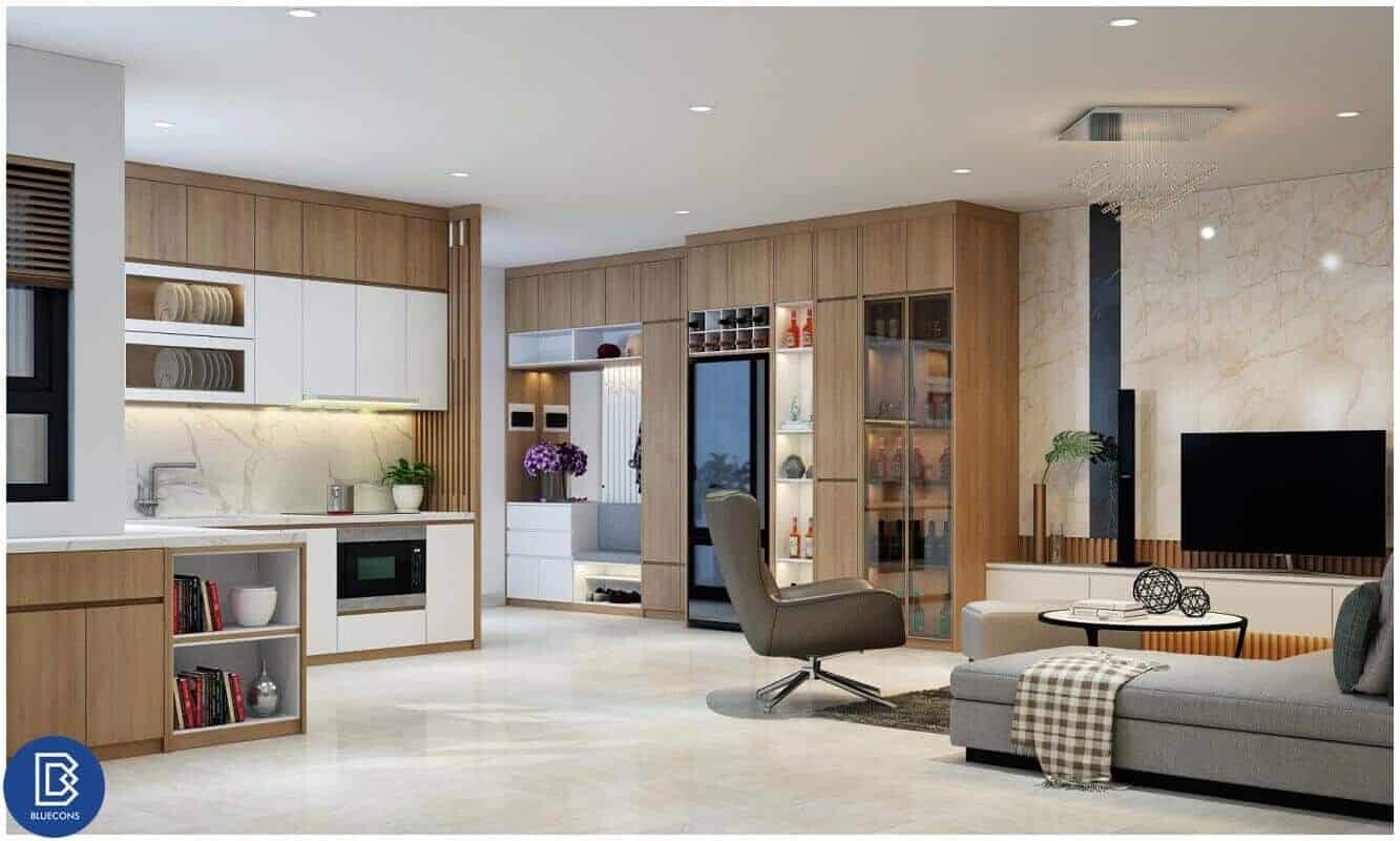 Lưu ý khi thi công nội thất chung cư