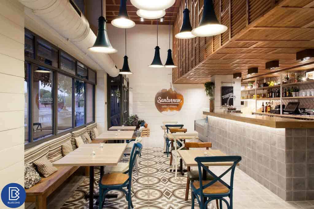 Báo giá thi công quán cafe