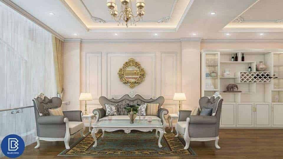 Thiết kế nội thất nhà phố tân cổ điển 6 Thiết kế mang tông màu ấm áp cho ngôi nhà phố của bạn