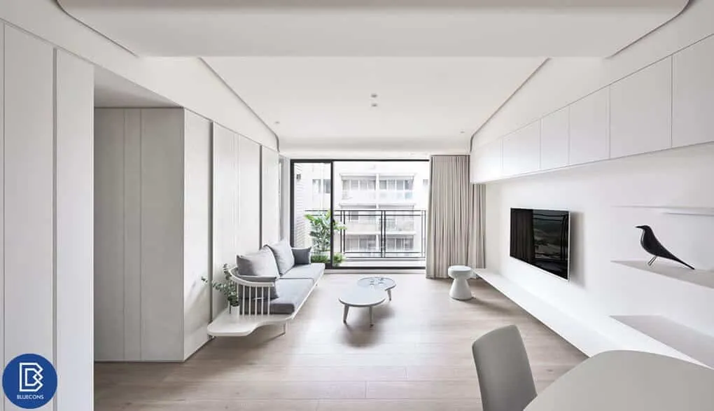 Thiết kế nội thất phòng khách chung cư 5 Thiết kế nội thất phòng khách chung cư