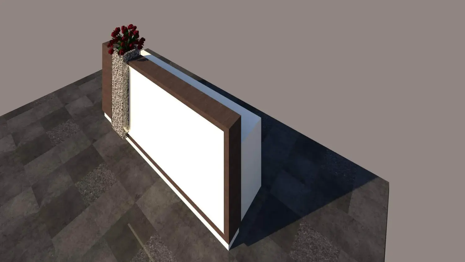 Thiết kế quầy lễ tân đẹp cạnh tranh trên thị trường