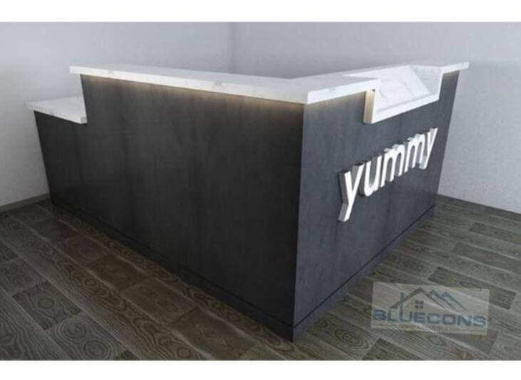 Bản vẽ thiết kế quầy bar gỗ đẹp