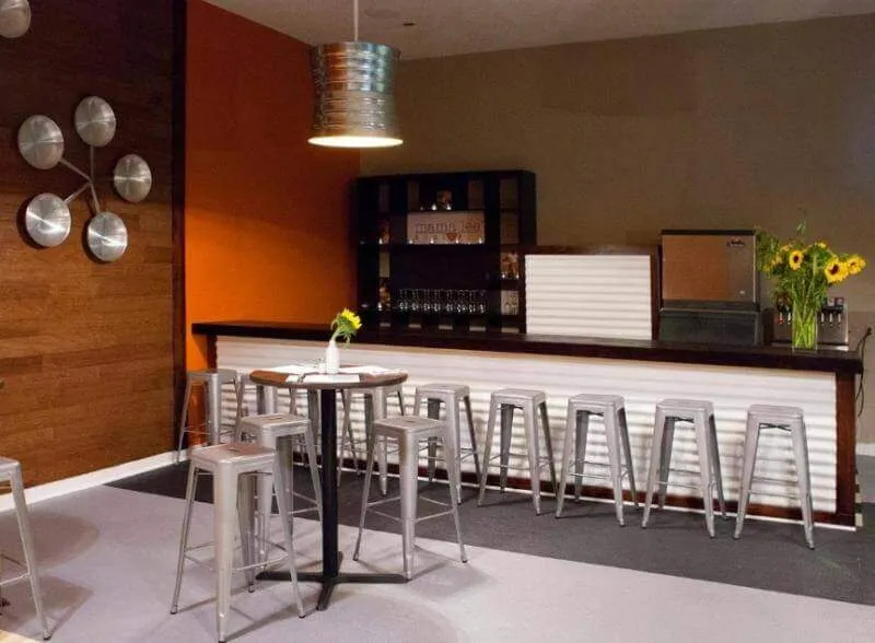 Thiết kế nội thất bar cafe 6 Thi công nội thất chung cư gỗ công nghiệp