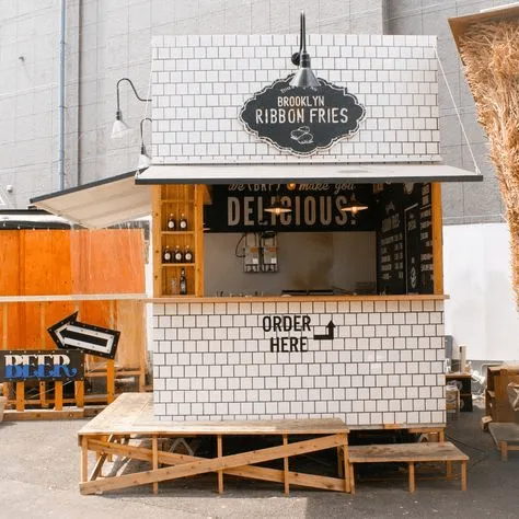 Báo giá thi công kiot café mang đi