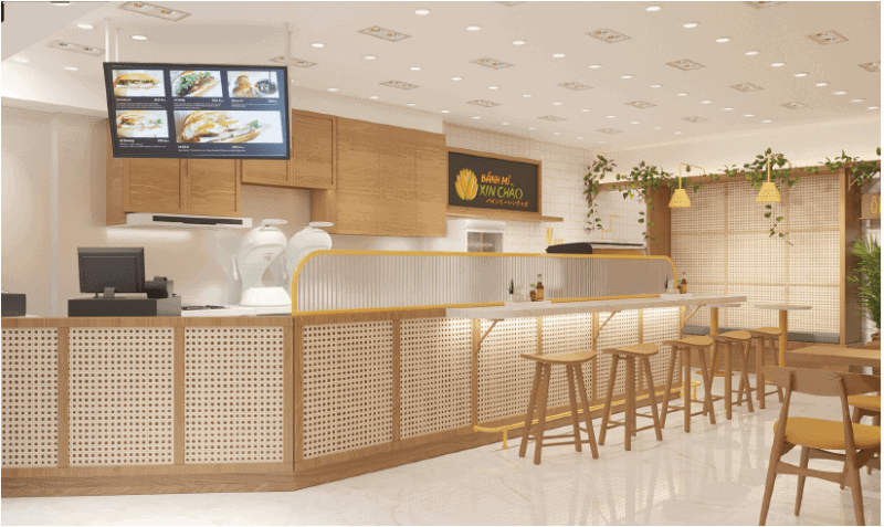 Quầy bar pha chế gỗ công nghiệp mdf chống ẩm và hdf chống nước