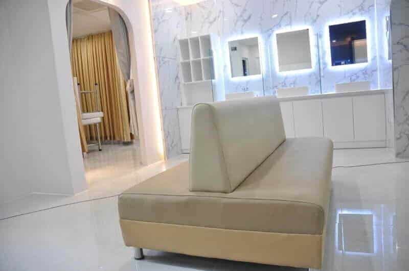 Thiết kế sảnh lầu 4 spa