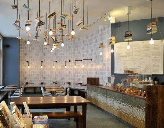 Chuyên thi công thiết kế quán cà phê