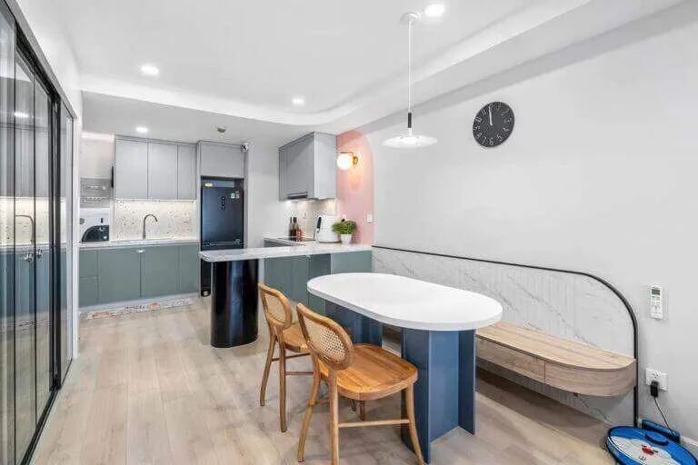 #54 Thiết kế thi công nội thất căn hộ Gò Vấp chung cư Splendor