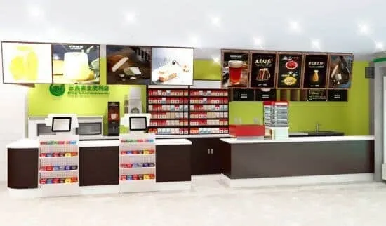 Quầy thu ngân siêu thị giá thành hợp lý uy tín TPHCM