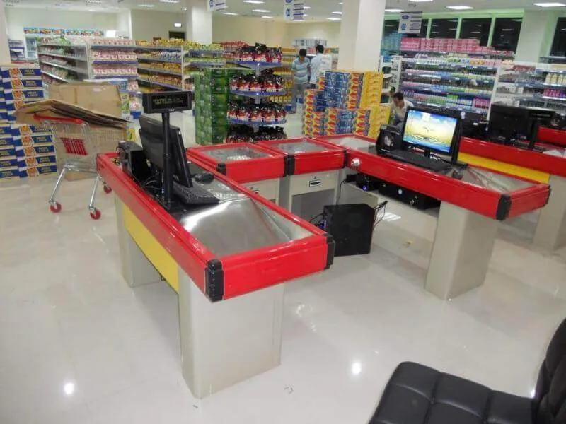 Quầy thu ngân siêu thị giá thành hợp lý uy tín TPHCM