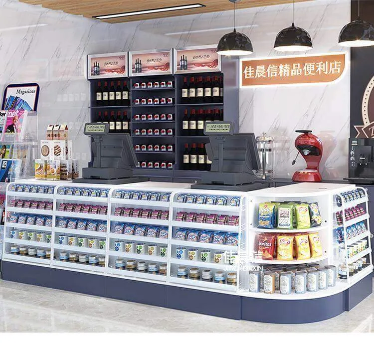 Quầy thu ngân siêu thị giá thành hợp lý uy tín TPHCM