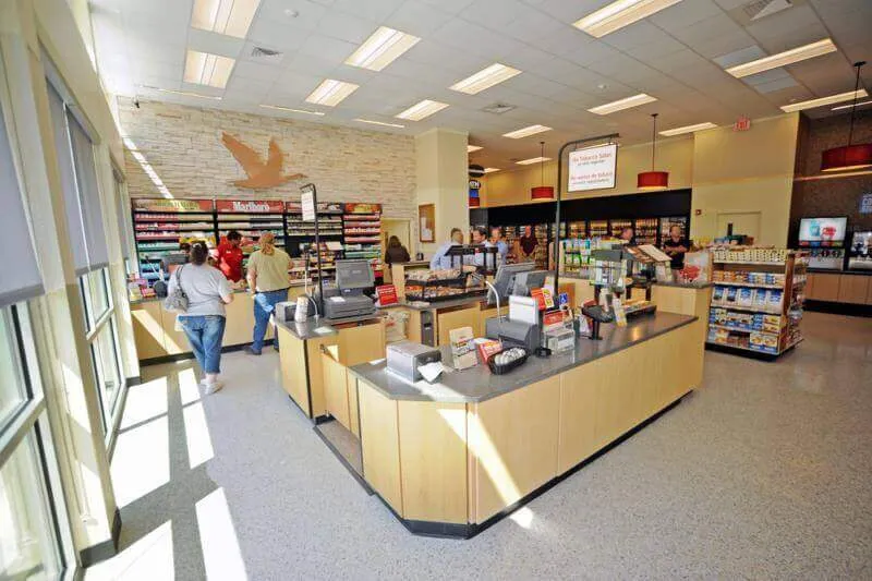 Quầy thu ngân siêu thị giá thành hợp lý uy tín TPHCM