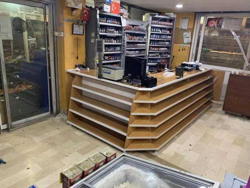 Quầy thu ngân siêu thị giá thành hợp lý uy tín TPHCM