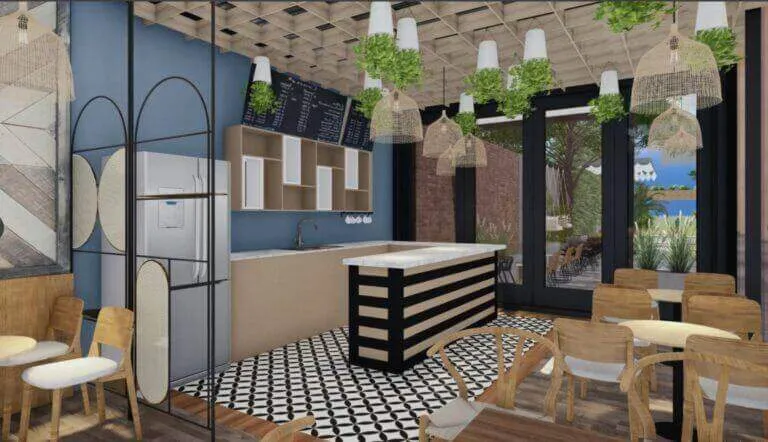 Quầy pha chế giá rẻ