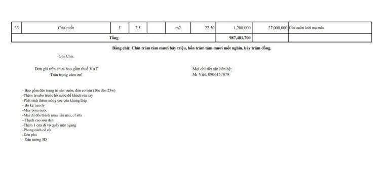 Quầy pha chế giá rẻ