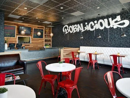 Thiết kế thi công quán trà sữa 8 Thiết kế quán cafe phong cách vintage