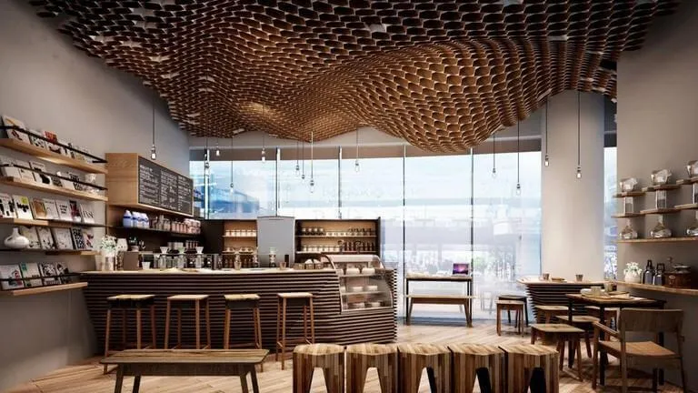 Thiết kế quán cafe phong cách vintage