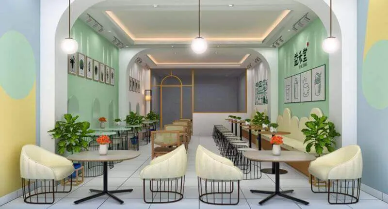 Thiết kế quán cafe phong cách vintage