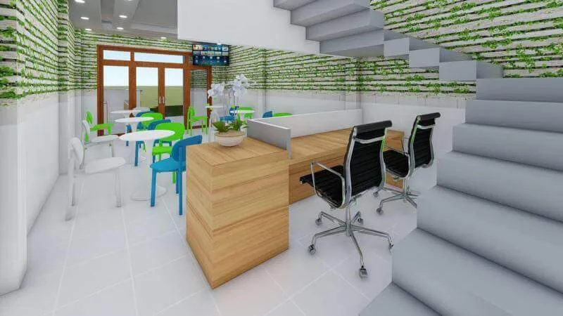 Thiết kế quán cafe phong cách vintage