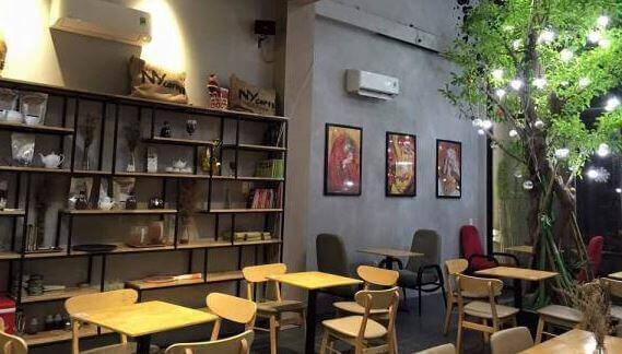 Nội thất thiết kế quán cà phê Xoăn Coffee đẹp tại quận 9