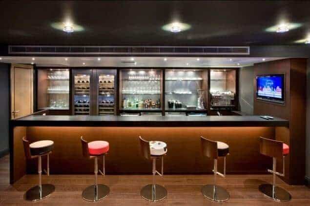 Không gian thiết kế quầy cafe lãng mạn