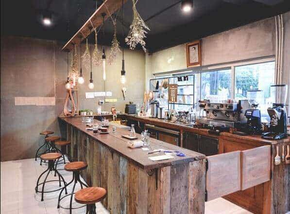 Quầy Cafe Đẹp Quầy mộc độc đáo